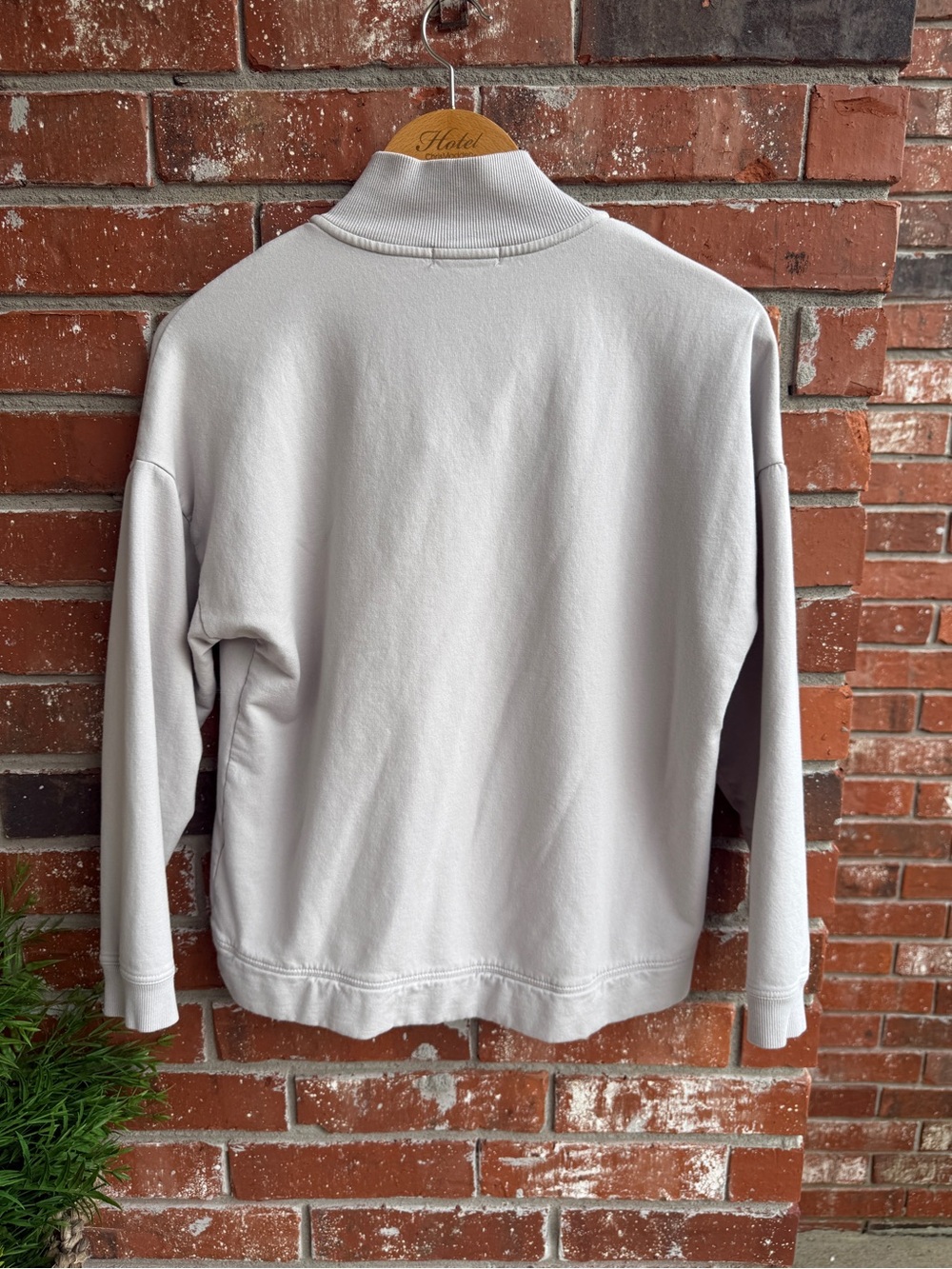 Barefoot Dreams Light Taupe Pullover - Picture 5 of 7